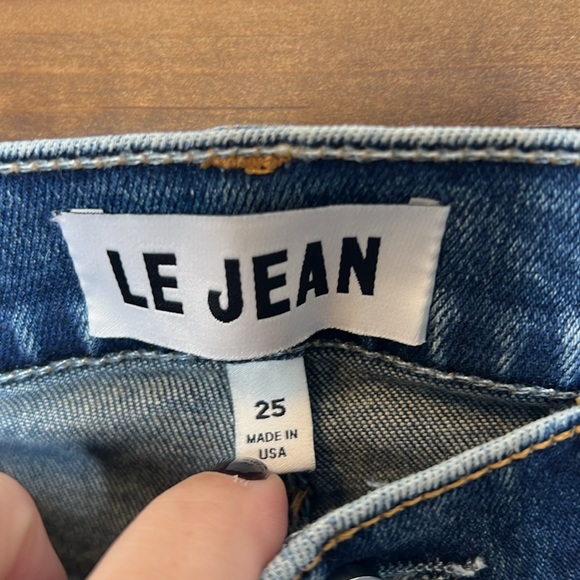 LE JEAN bella crop flare jean in meadow - Picture 4 of 10